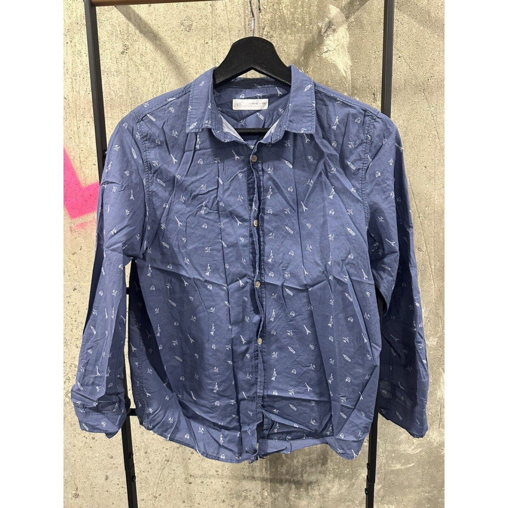Zara Kids Collection button-down shirts-2,Size 11-12